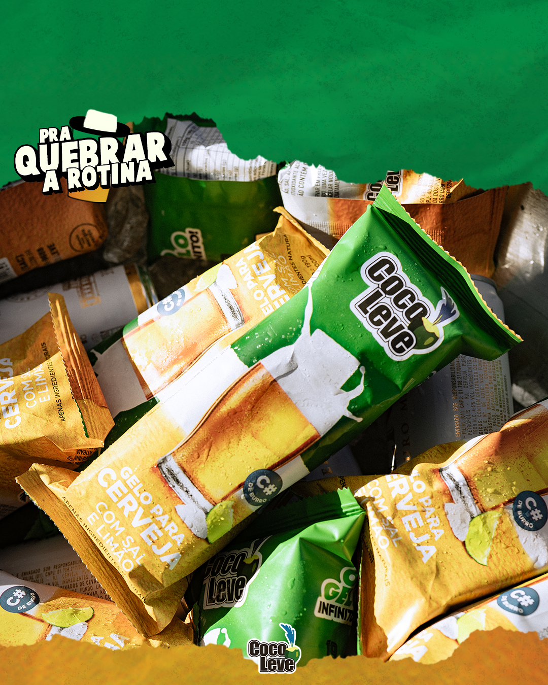 Gelo - para cerveja - 200gr